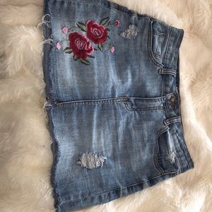 Denim skirt